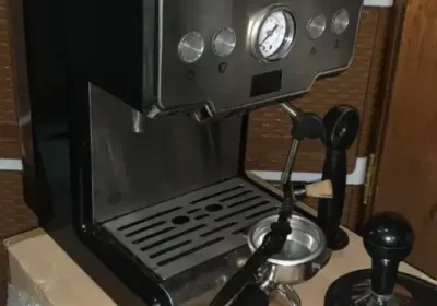 Mesin kopi espresso + grinder