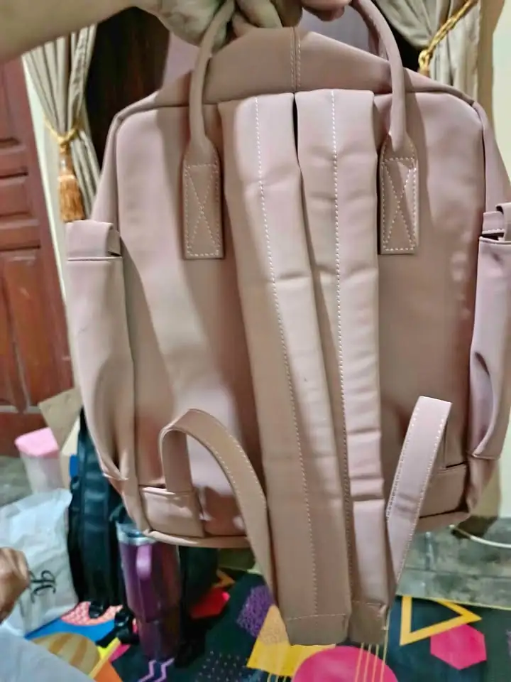 Tas Merche warna misty rose