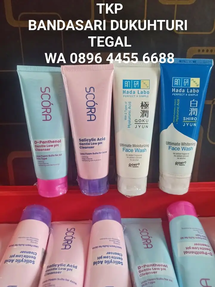 HADA LABO SCORA FACEWASH 100ML
