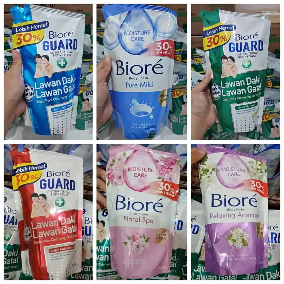 25RIBUAN SABUN BIORE 800ML KEMASAN JUMBO
