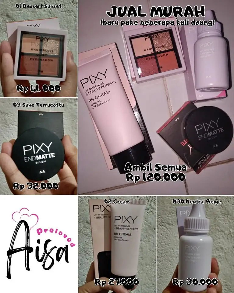 Jual MURAH Pixy Makeup