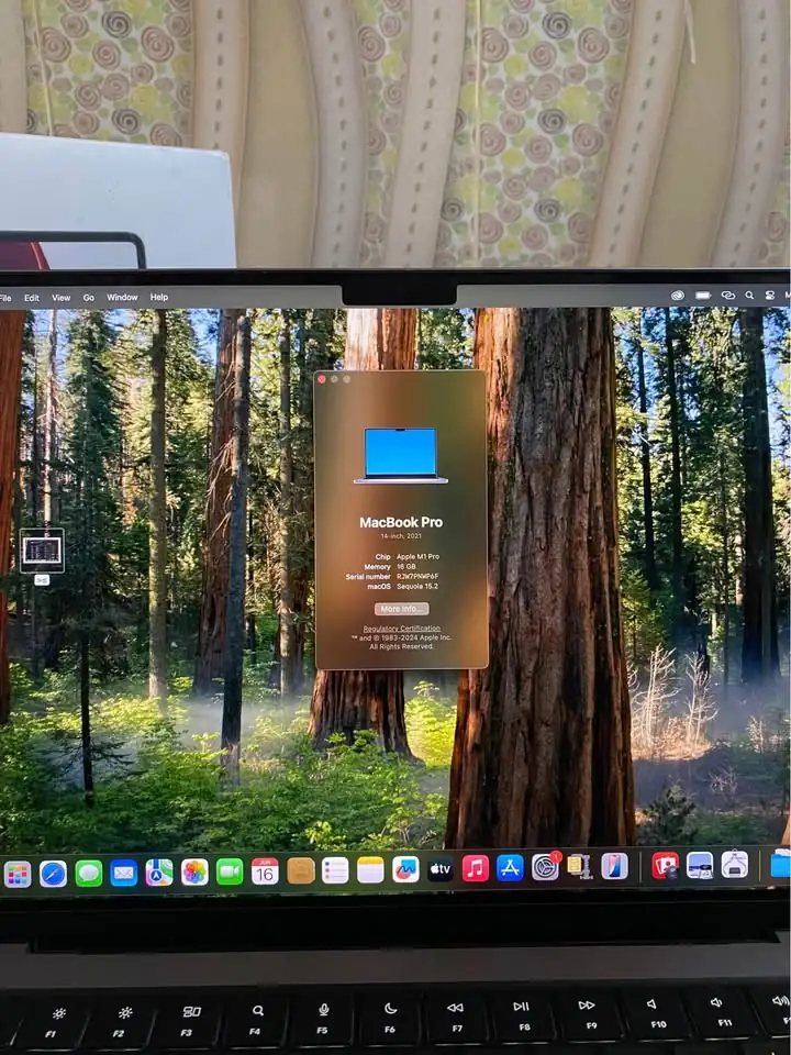 Macbook Pro 14 M1 PRO 2021 16GB/512GB Gray Fulset Like New