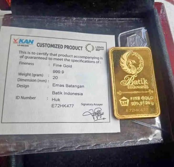 Antam batik 20gr