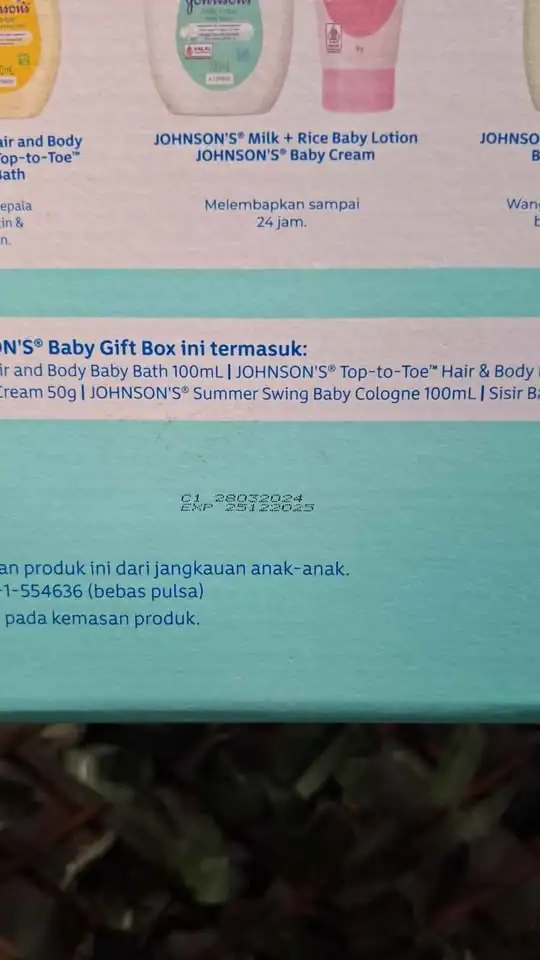 DIjual Johnson Baby Gift