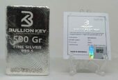 Logam Mulia Perak Batangan Murni 999 Bullion Key Silver