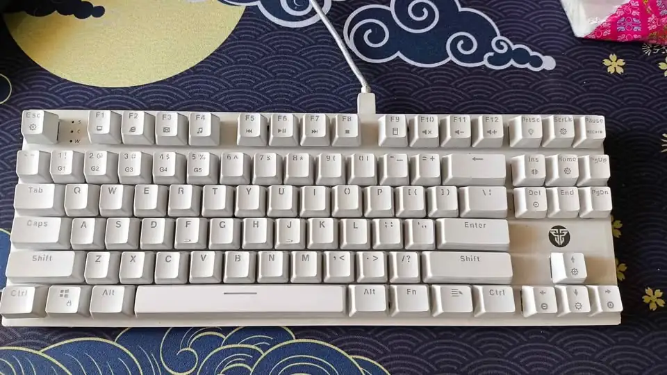 Keyboard Fantech MAXFIT87 MK856 TKL, Blue Switch