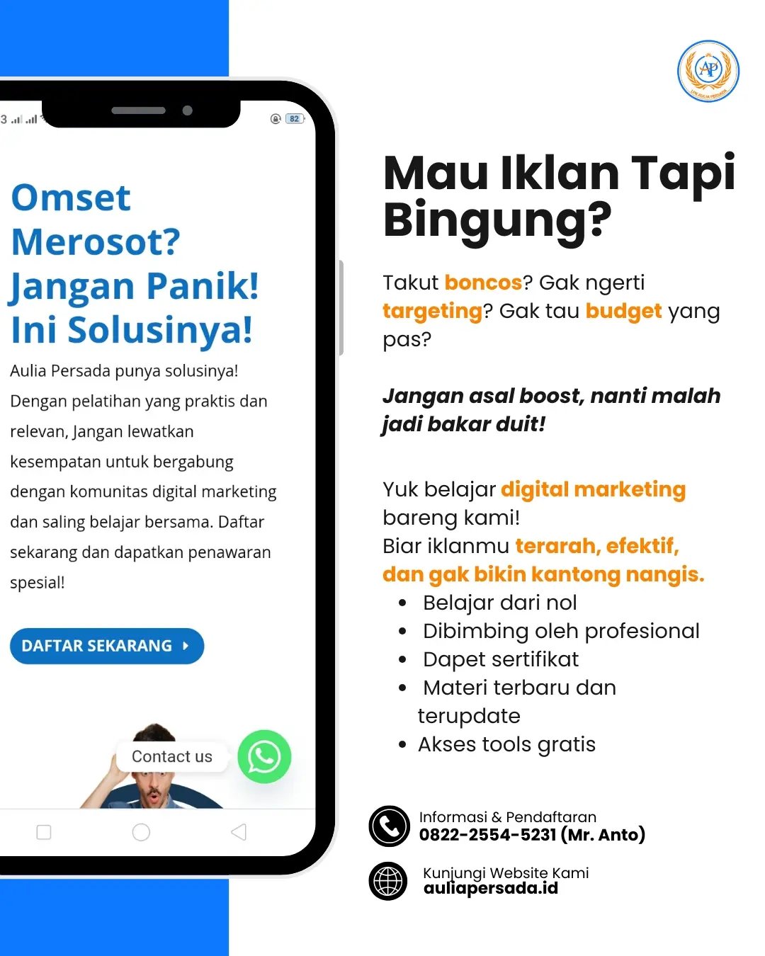 Aulia Persada, kewirausaahan digital