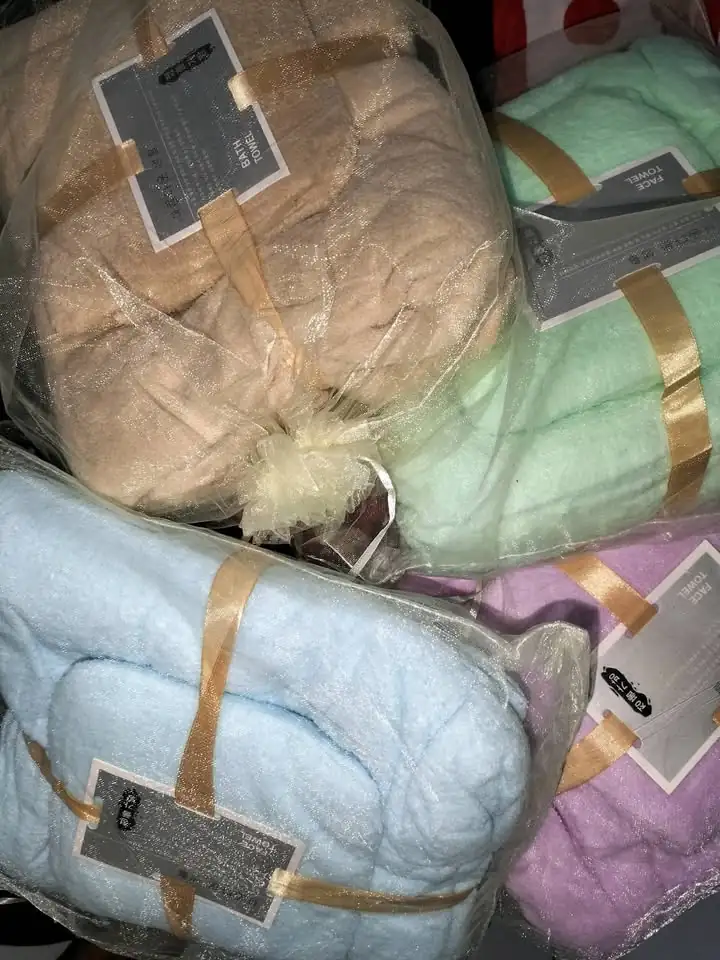 HANDUK SET 2IN1 HANDUK MANDI DEWASA LEMBUT DAYA SERAP TINGGI
