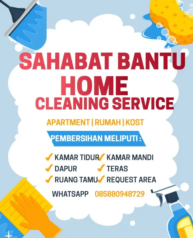 Jasa pembersihan rumah bekasi harapan indah