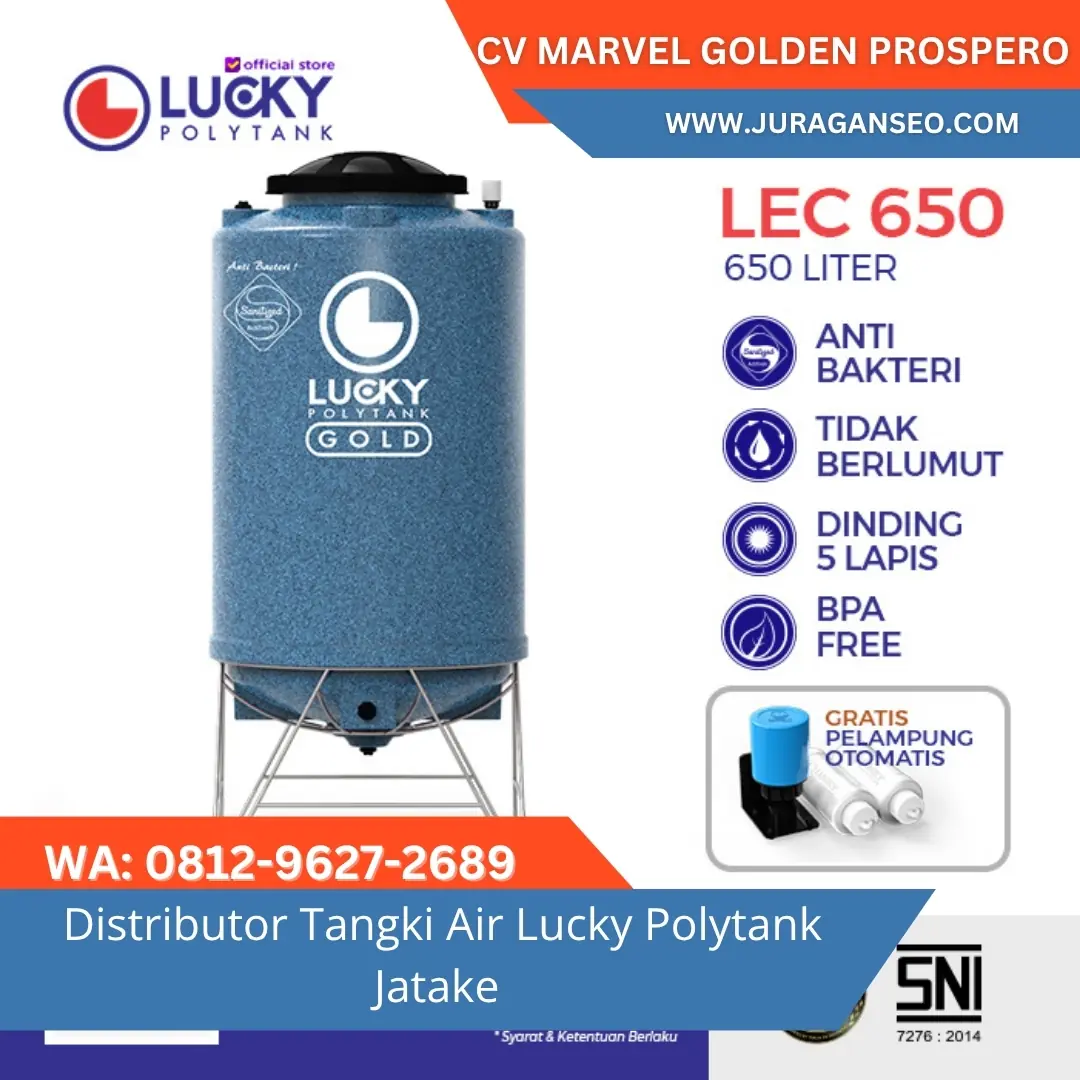TAHAN LAMA! Distributor Tangki Air Polytank Jatake