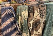 Kain Polimikro Batik murah meriah roll-rollan