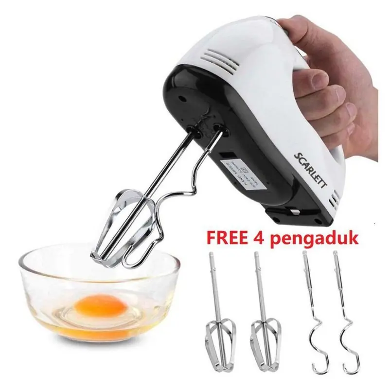 Hand Mixer 7 Speed Kocokan Adonan Telur 7 kecepatan