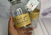 Cod. Souvenir Botol Kaca. Souvenir Pernikahan, Lahiran Bayi Dll