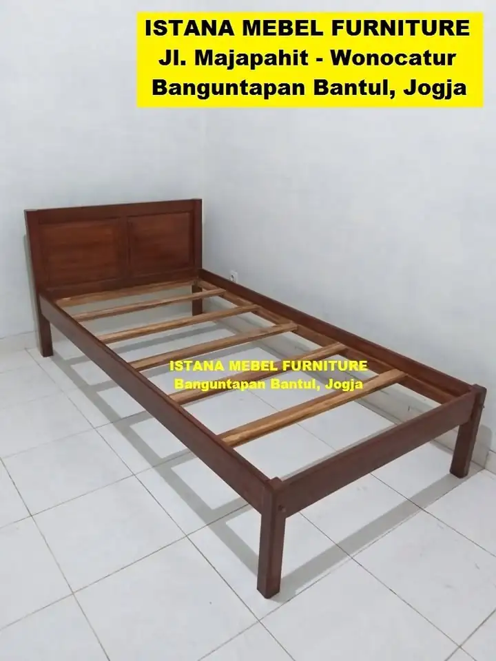 Amben Dipan Jati Divan Bed Ranjang Tempat Tidur Bahan Full Kayu Jati