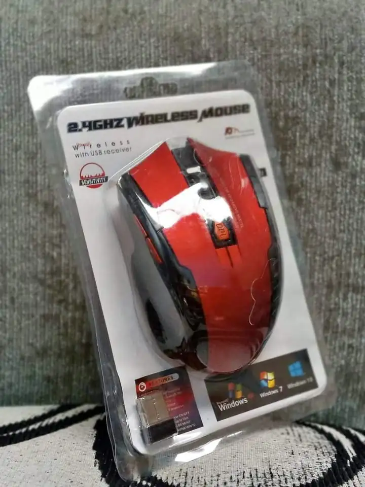 Mouse gaming wirelles gratis baterai