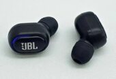 JUAL RUGI!! COD Headset Bluetooth JBL FULLBASS TWS-4 V5.0 Wireless