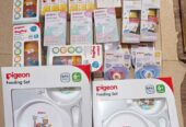 Pigeon botol dot minum feeding set pasta gigi bayi anak cod