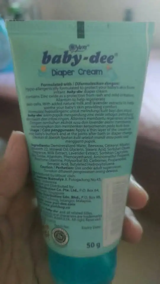 Baby dee kado diaper cream