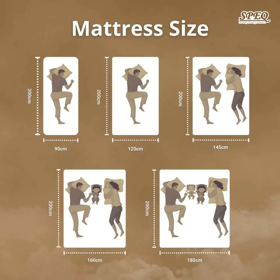 Kasur busa SPEQ comfy & healthy matress