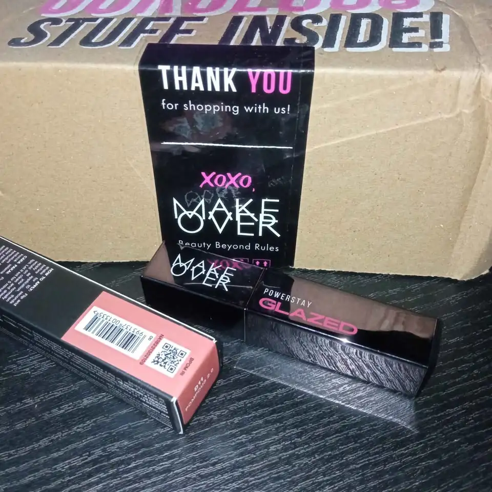 Preloved MAKE OVER Powerstay Glazed Lock Lip Pigment – D11 Pompous