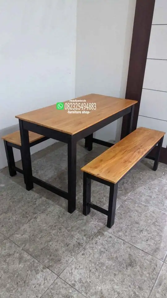 Meja kursi makan cafe
