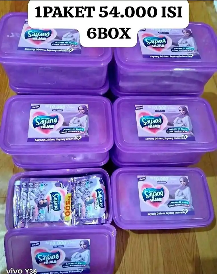 Paket sabun sayang liquid