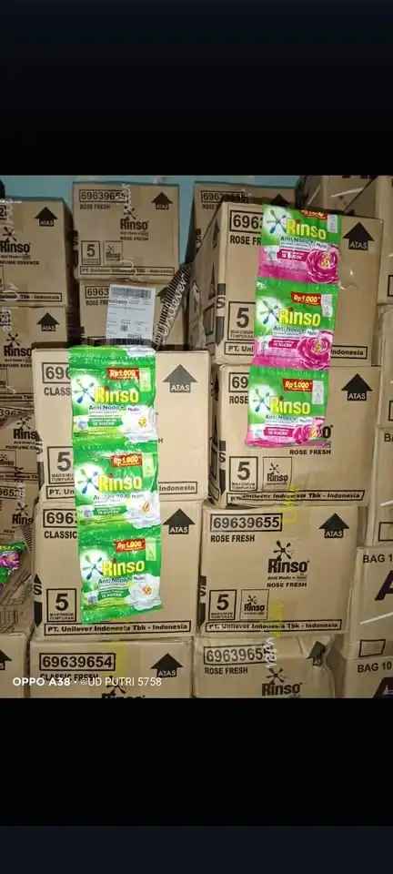 Rinso powder saset
