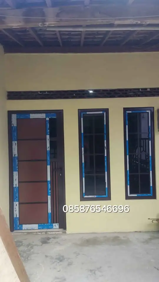 JENDELA ALUMINIUM 400AN 1 SET TINGGAL PASANG
