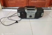 Dijual tv + set top box kondisi hidup normal + radio normal