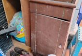 Almari Lemari Kayu Second Tinggi 2m, panjang 1m, lebar 40cm