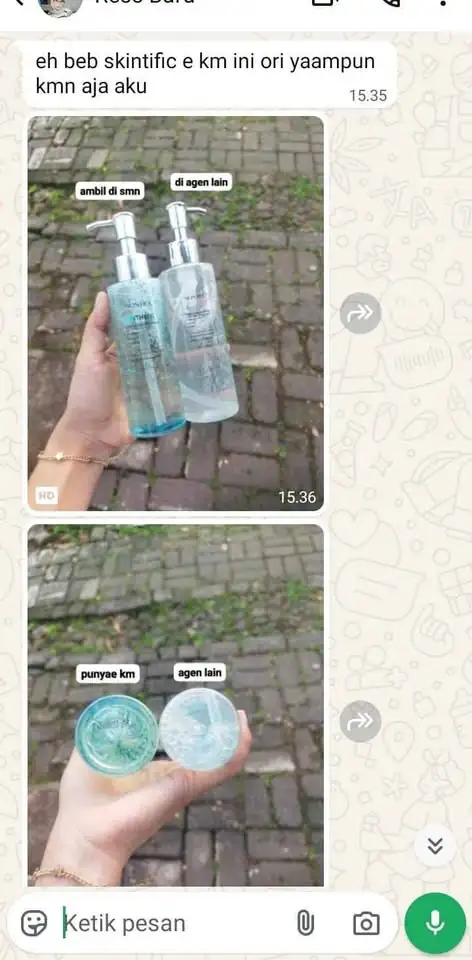 Facial Wash Skintific (ada dus)