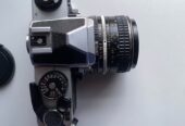 Kamera Analog Nikon FM2N Honeycomb + Nikon 35mm F2.8 AI