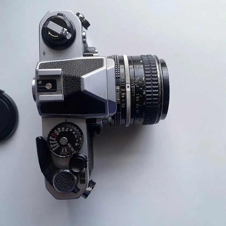 Kamera Analog Nikon FM2N Honeycomb + Nikon 35mm F2.8 AI