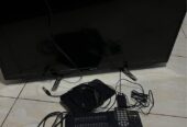 SALE !!! TV merk Sanyo 32 inc + Set box + antena