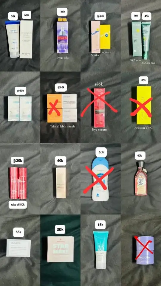 Skincare dan makeup