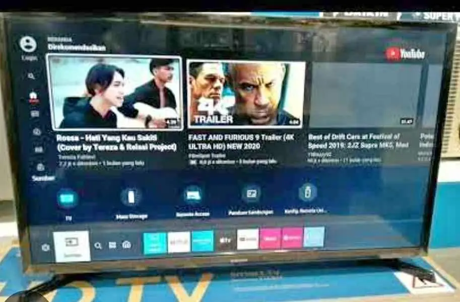 Tv led samsung 32 smart digital