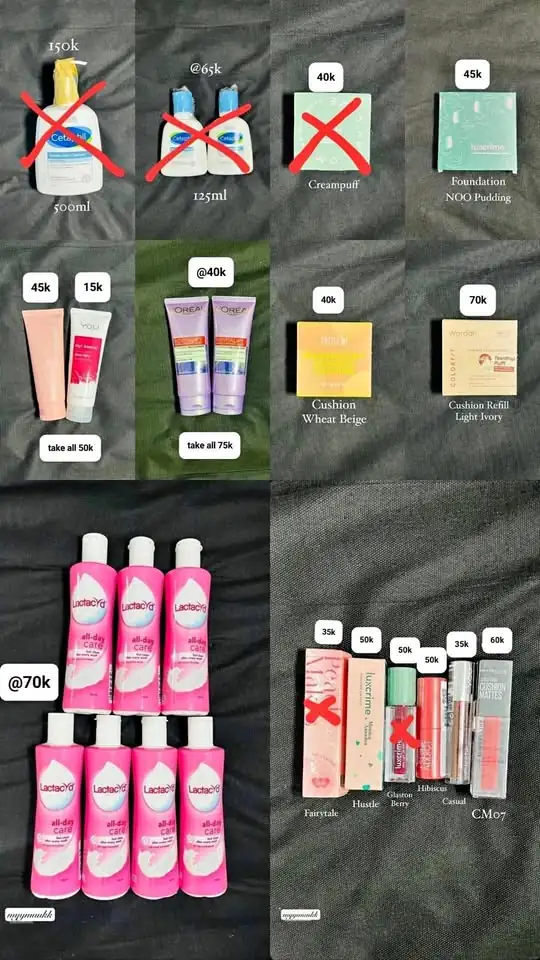 Skincare dan makeup