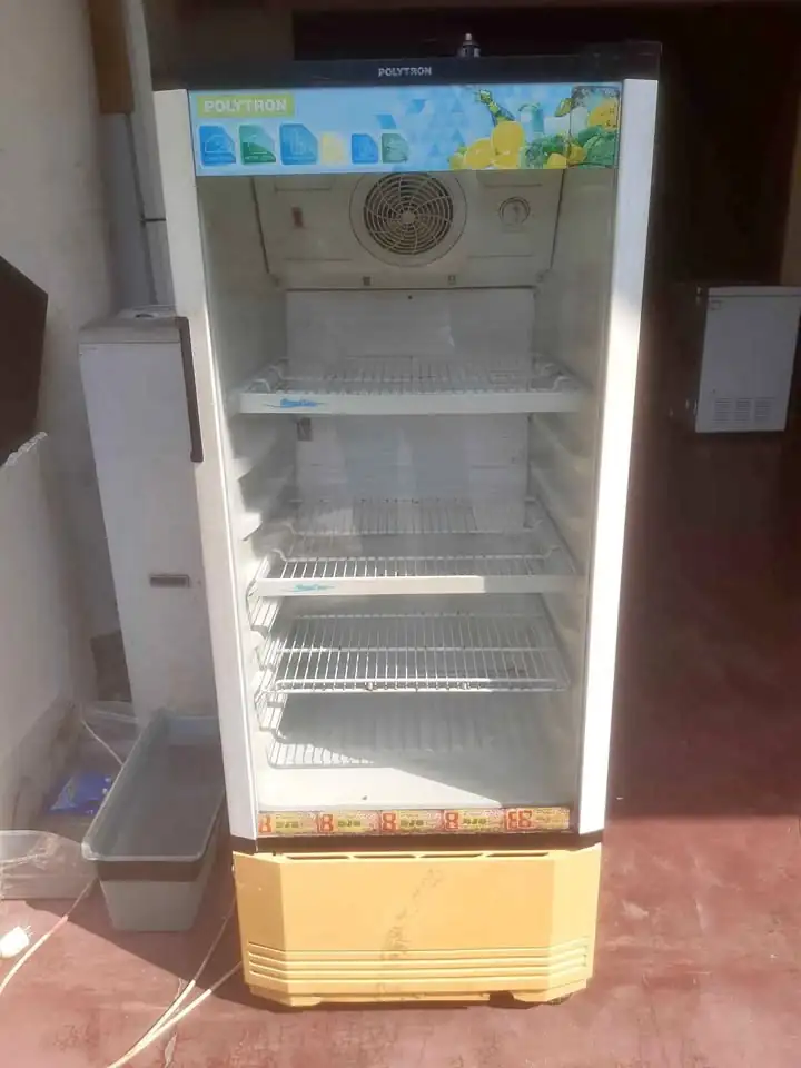 Jual showcase polytron 150 liter normal siap pakai