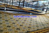 Open order batik identitas costum berlogo motif bisa request