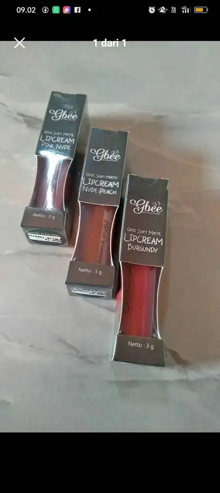 Lip cream gbee