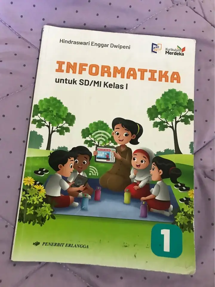 Buku Informatika Kelas 1 Erlangga