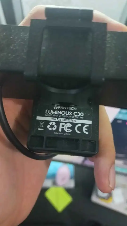 Dijual, kondisi new webcam fantec