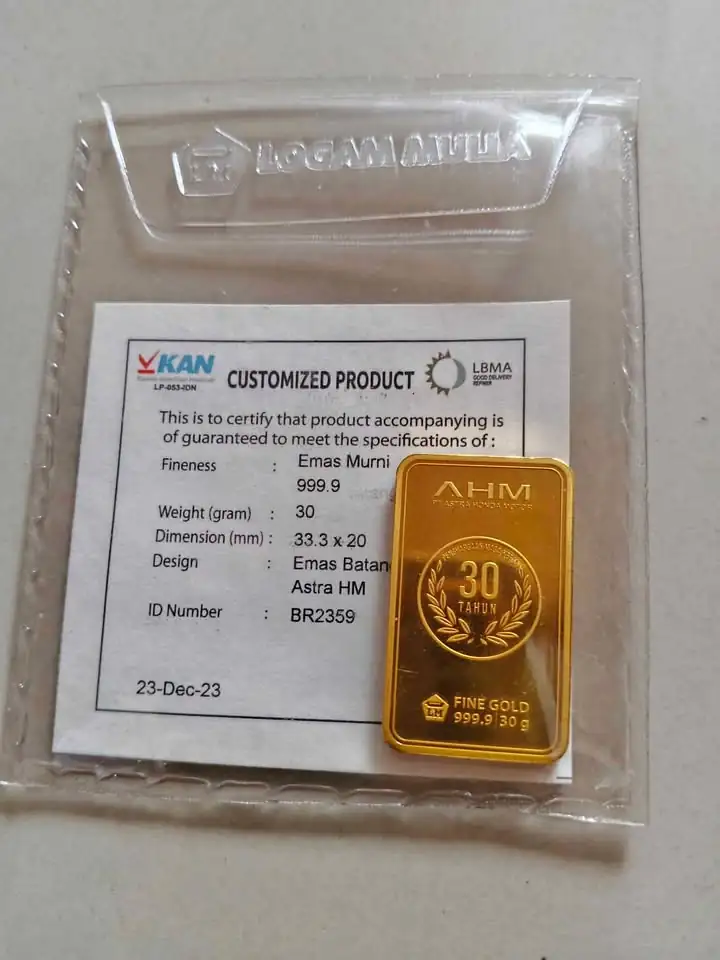 Antam retro custom AHM