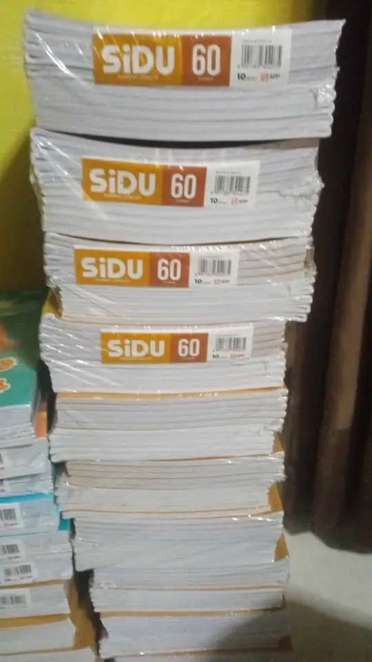Buku sidu 60 lembar stock 10 pack