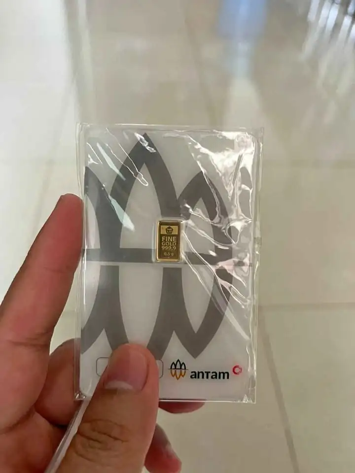 Emas Antam 0,5gr