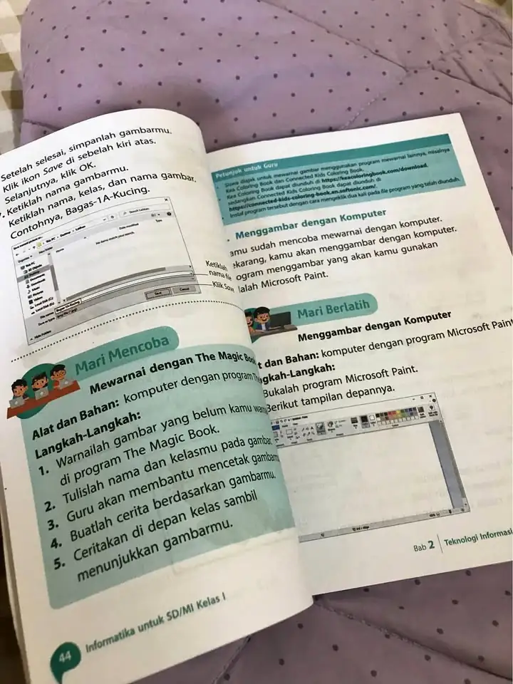 Buku Informatika Kelas 1 Erlangga