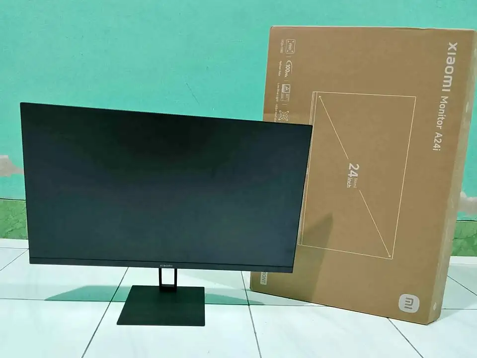 Jual aja lagi BU banget Monitor xiaomi A24i Masih mulusss no minus