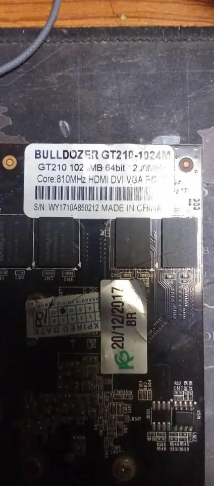Dijual VGA card normal siap pakai GT 210 1gb