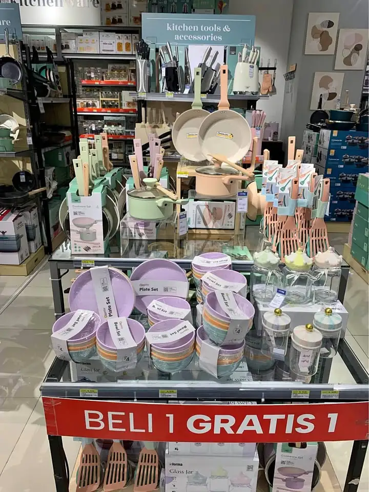 Promo buy 1 get 1