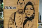 Jasa Buat Lukisan Kayu